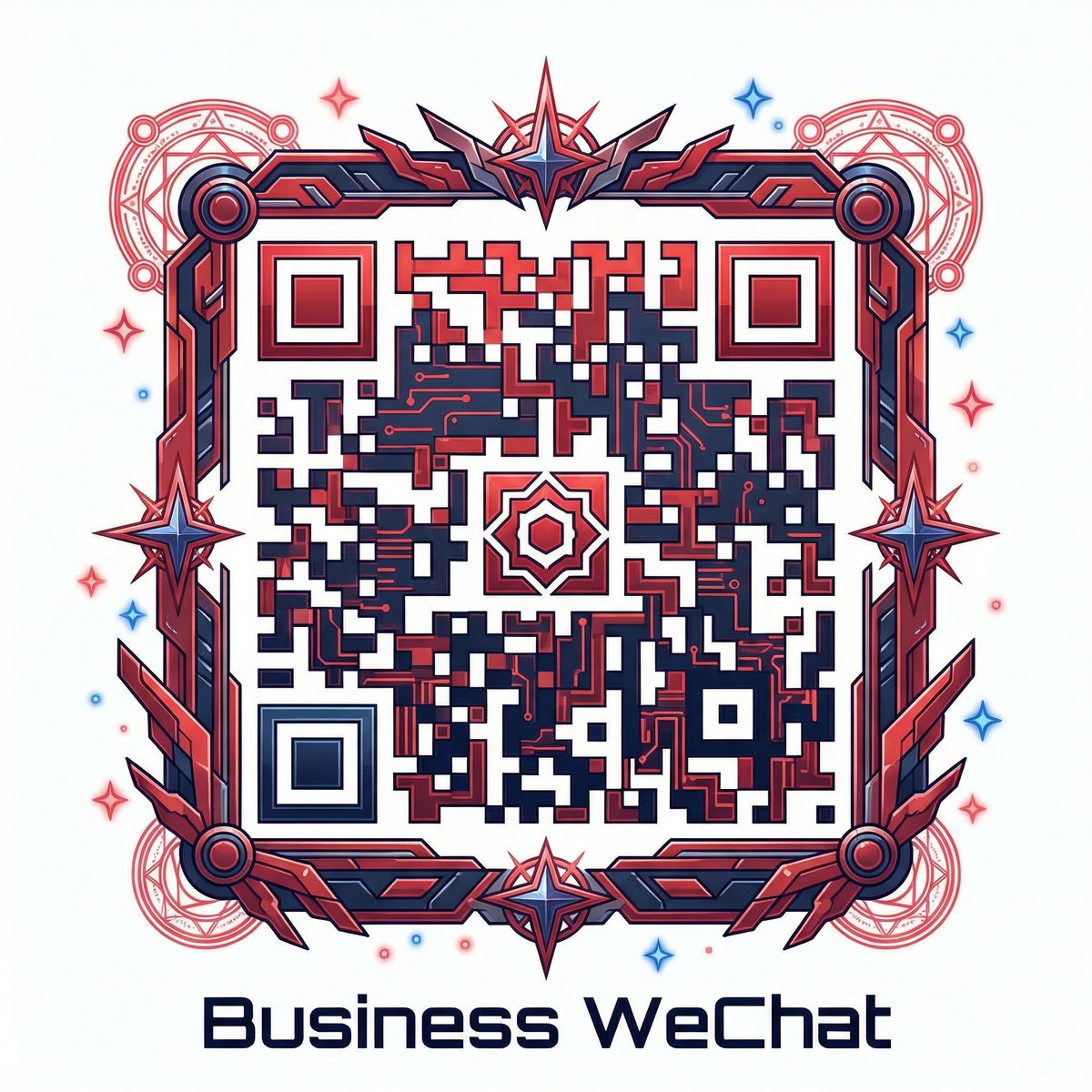 抖音风商务二维码